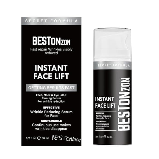 Under Eye Bags and Wrinkles - Instant Face Lift Cream,Remove Dark Circles, Bags Under Eyes, Fine Lines, Wrinkles and Neck Lines,Firming Delicate Skin-Black