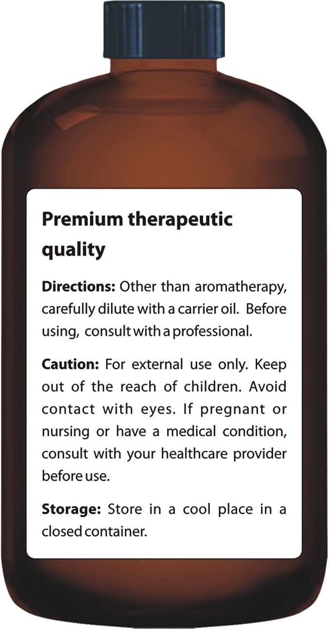 Lemon Essential Oil - Huge 4 FL OZ - 100% Pure & Natural – Premium Natural Oil with Glass Dropper (Lemon Oil)