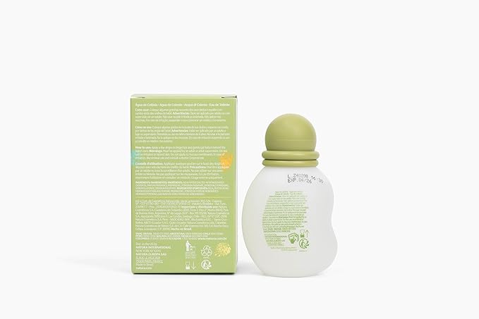 natura - Mamãe e Bebê Deluxe Gift Set - Baby Moisturizer, Cologne & Liquid Soap - 100% Vegan - Natural Origin - All Skin Types - Cruelty Free - Brazilian Beauty - Baby Essentials (3 Baby Products)