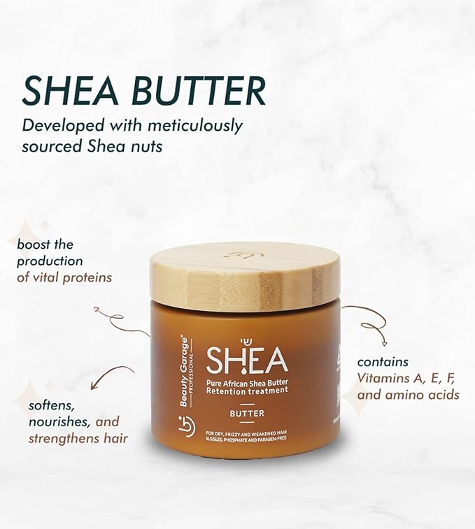 Pure African Shea Retention Treatment Hair Mask 500ml…