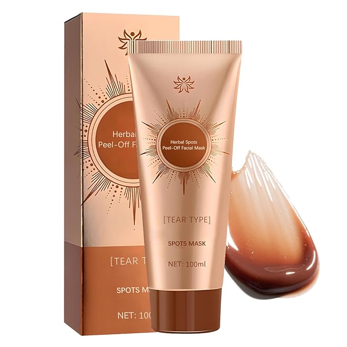 Spot-Removing Face Mask, Honey Peel Off Face Mask, Parowu Herbal Spots Peel-Off Facial Mask, Natural Herbal Ingredients for All Skin Types （1PCS）