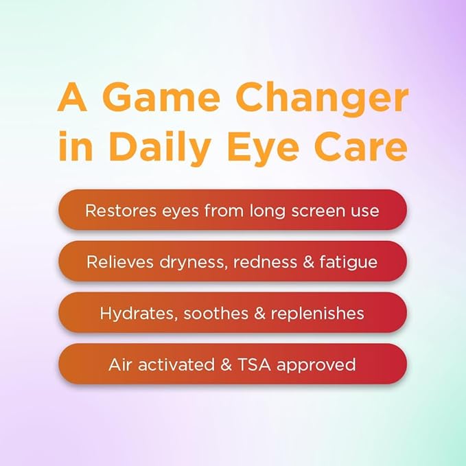 Self Heating Eye Mask - Steam Eye Mask for Dry Eyes, Soothing Relief, Stress Reduction - Disposable Warm Eye Compress Moist Heat