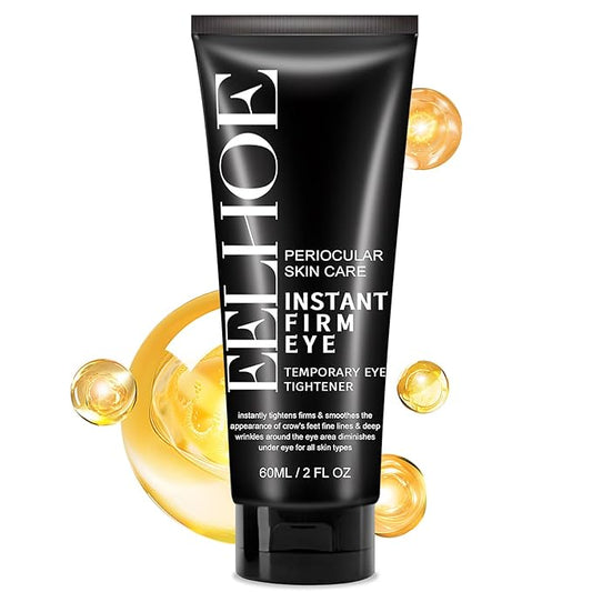 Temporary Instant Eye Tightener Cream –60 ML Eye Firming Cream, Eyes Bags, Puffiness and Fine Lines for Anti-Aging and Firming, Provides Rapid Hydration and Locks in Moisture 2 fl. oz-1Pack