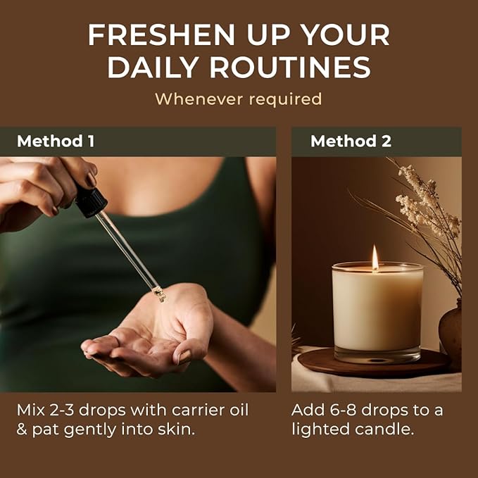 Gya Labs Petitgrain Essential Oil for Skin - 0.34 Fl Oz - 100% Pure Natural Petitgrain Oil for Diffuser, Hair, Aromatherapy, Massage & Candle Making - Woodsy & Floral Scent