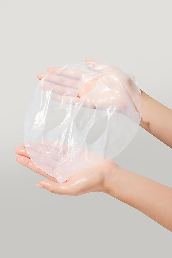 Galene 7 Hyaluronic Acid Bio Cellulose Gel Mask | Intense Hydration & Soothing Effects for Face | Skin Care Face Facial Mask | 100% Vegan, 330 g (6 pairs)