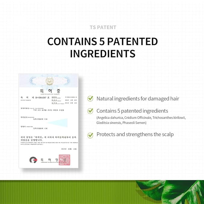 Premium TS Treatment (6.8 Fl Oz) | Therapy for Dry, Damaged hair and Scalp| Phytoncide Scent with Essential Oil & Biotin & Natural Ingredients | Sulfate Free | Men & Women (All Hair Types)