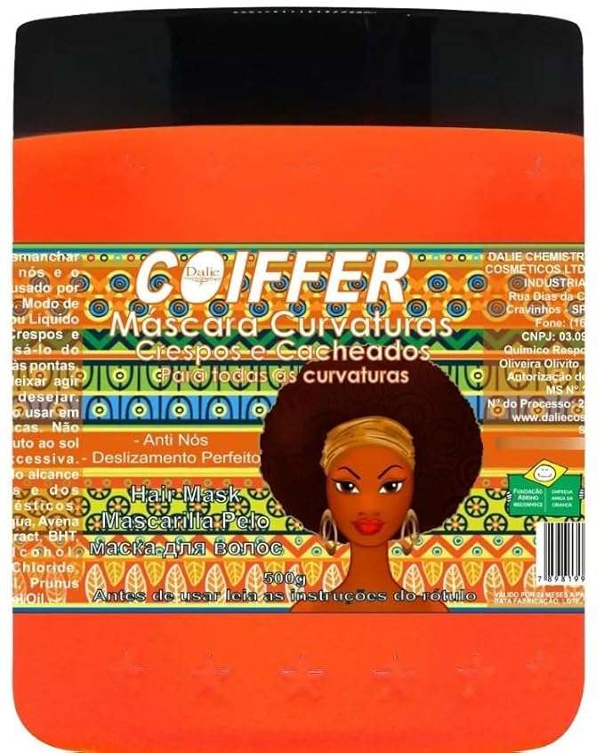 Dalie Castle Usa Hair Mask. razilian Curl Defining Mask - The Ultimate Detangler for Curly and Coily Hair. Brazilian Curl Defining Mask, a premium hair treatment from Brazil