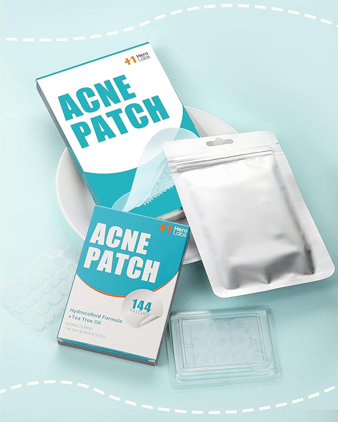 Microdart Acne Patch (18 Patches) - Hyaluronate, Salicylic Acid, Vitamin C, Microdart Pimple Patch for Deep, Early Stage and Hidden Pimples (18 Count (Pack of 1))