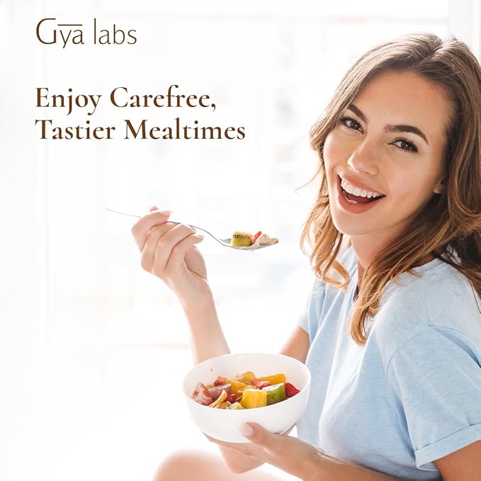 Gya Labs Digestion Relief Essential Oil Blend - 100% Pure Natural, Fresh & Herbaceous Scent (0.34 Fl Oz)