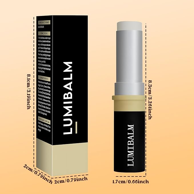 2Pcs Retinol Eye Cream Stick, Eye Serum Stick, Eye Cream Stick, Reduce Fine Lines (B)