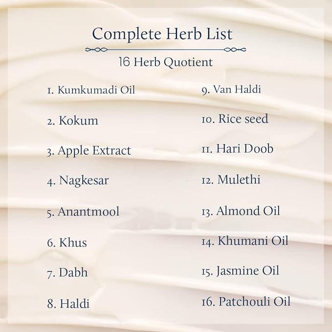 Blue Nectar Kumkumadi Night Cream with Jasmine for Deep Hydration with Kumkumadi Oil & Organic Ghee | Plant-Based Moisturizer for Smooth, Radiant and Glowing Skin (Men, 16 Herbs, 1.7 Fl oz)