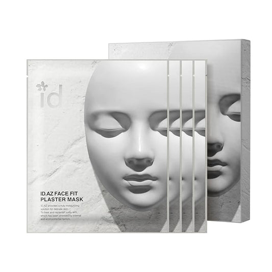 Face Fit Plaster Mask | 4 weeks Program | Clay Sheet Mask for Pore Tightening & Purifying | Korean Skin Care