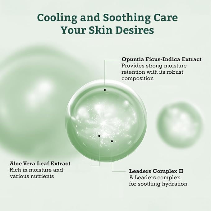 LEADERS Aloe Soothing Skin Renewal Mask – Calms Irritated Skin, Reduces Redness & Provides Deep Hydration – Gentle Formula for Sensitive Skin – Hydrating Face Mask with Aloe Vera – 10 Sheets