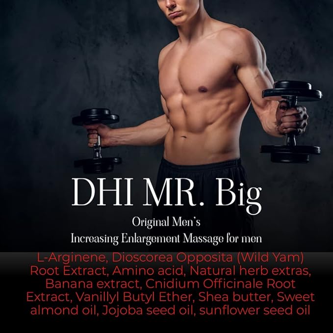 MR.Big Original Men's Massage Creme for Men 3.4fl.oz