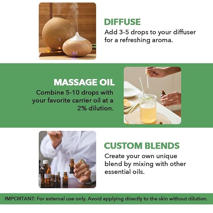 MAJESTIC PURE Tea Tree Essential Oil with Glass Dropper | 100% Pure and Natural Tea Tree Oil | Premium Grade Essential Oils for Diffusers, Skin, Aromatherapy, Massage | 4 Fl Oz