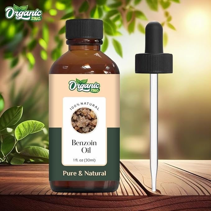 Benzoin (Styrax Benzoin) Oil | Pure & Natural Essential Oil for Skincare, Aroma & Diffusers - 30ml/1.01fl oz