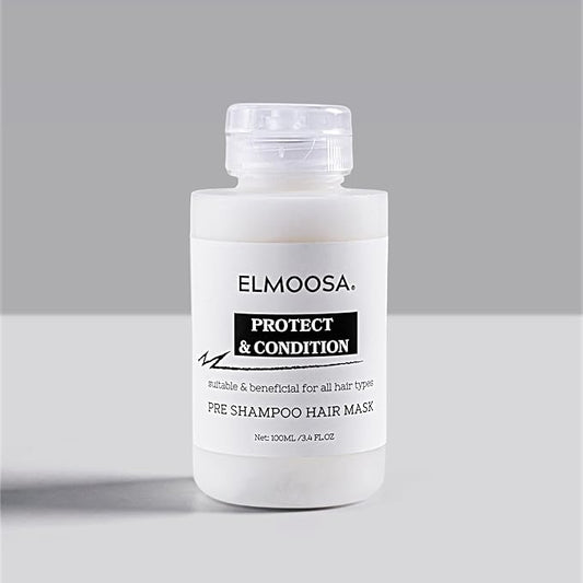 PRE SHAMPOO HAIR MASK，100ML KERATIN & MACADAMIA TERNIFOLIA SEED OIL,INTENSIVELY MOISTURIZES HAIR, RESTORING SILKINESS AND SHINE/HEAT PROTECT