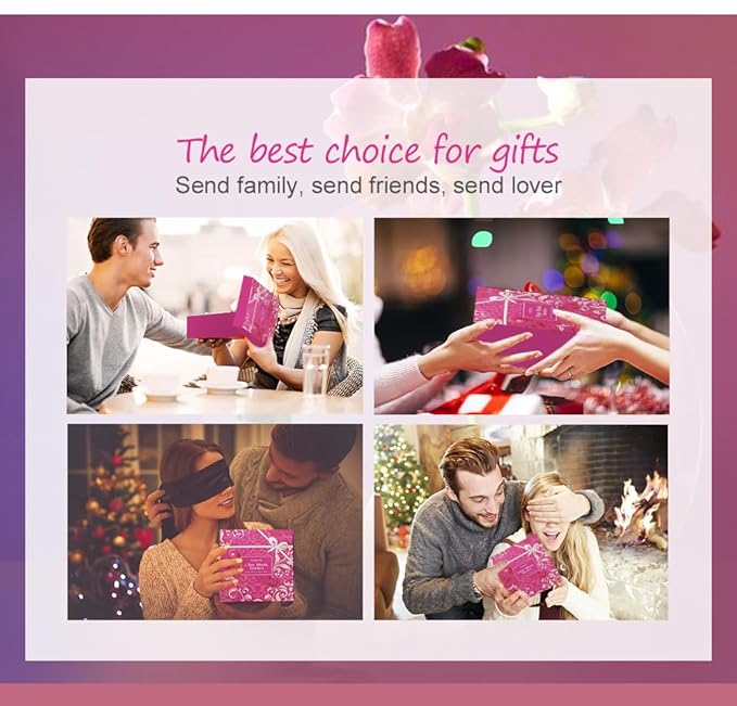 LIYALAN Face Clay Mask Set,Matcha Facial Mud,Eggplant Rose Face Skin Care, Turmeric Acne Facial Masks Gifts for Women, Deep Cleansing Pink 1.76 oz 4 pack