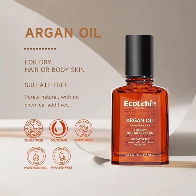 Collagen Hair Mask Shea Butter & Argan Oil Hair Serum Set - Deep Conditioning Hair Treatment Mask Organic Natural Essence for Dry Damaged Hair