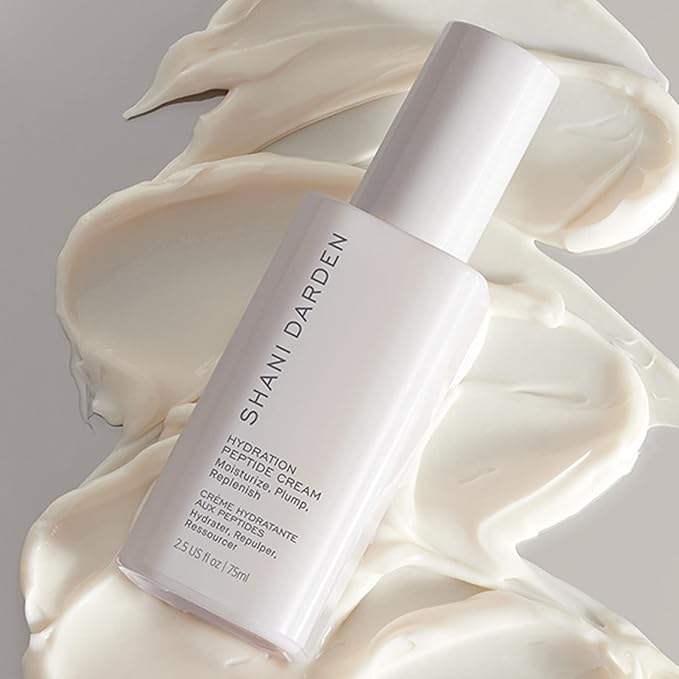 SHANI DARDEN SKIN CARE Hydration Peptide Cream, Rich Oil-Free Face Moisturizer for Dry Skin, Up To 72 Hours of Hydration Without Clogging Pores, 2.5 fl oz - Face Cream