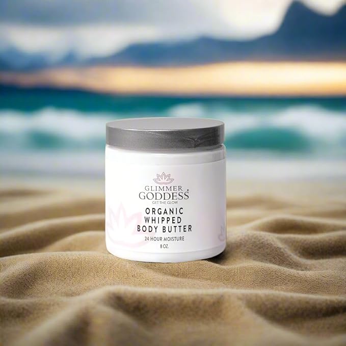 GLIMMER GODDESS Organic Whipped Body Butter (Coastal Reverie)