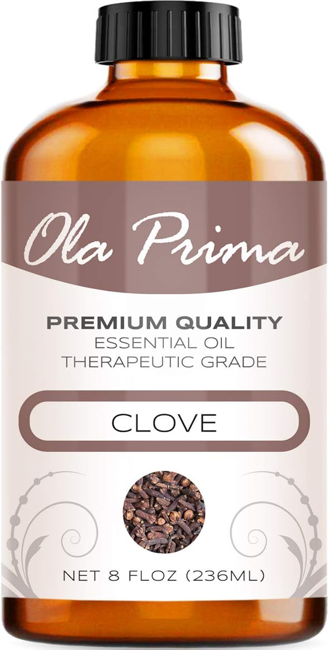 Ola Prima Clove Essential Oil – 8oz Clove Oil