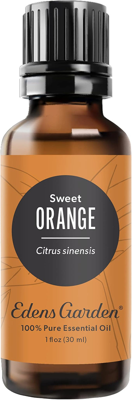 Edens Garden Orange- Sweet Essential Oil- 100% Pure Premium Grade, Undiluted, Natural, Therapeutic, Aromatherapy, The Best for Diffuser, Laundry, Humidifiers, Kid Safe 30 ml (1 fl oz)