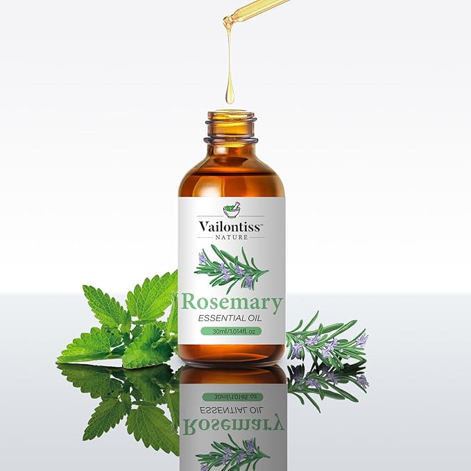 Rosemary Oil, Scalp & Hair Strengthening Oil, Rosemary Oil for Hair Growth, Dandruff Removal and Hair Strengthening for All Hair Types(Rosemary Oil, 30ml)