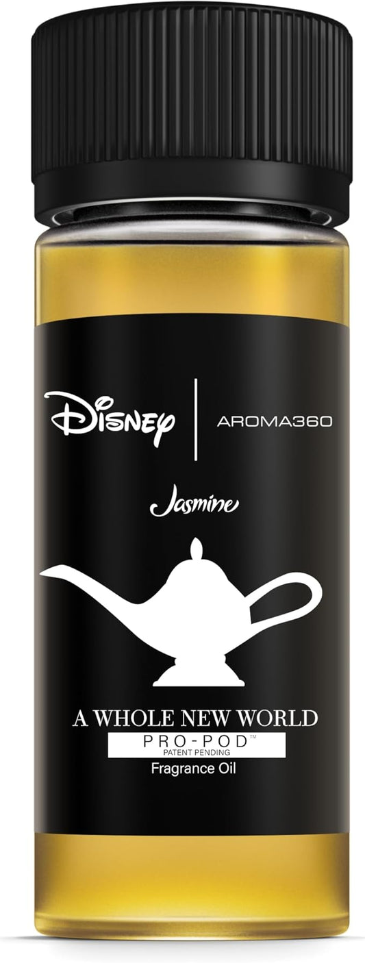 Aroma360 | Disney Pro- Pod | A Whole New World Fragrance Oil Blend | Disney Princess Jasmine | Luxury Essential Oil Diffuser | Aromatherapy Scent Diffuser Oil | Bergamot Orange Blossom Rose 1.7 fl oz