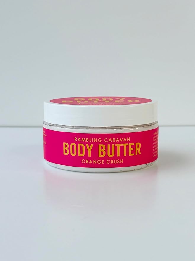 Body Butter, Orange Crush, 8oz, Body Moisturizer, Orange Crush