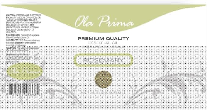 Ola Prima Rosemary Essential Oil (16oz Bulk) for Aromatherapy, Diffuser, Mood Booster – Rosemary Oil for Hair Growth