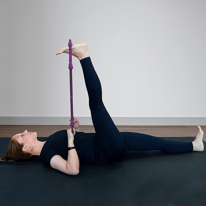 Massage Trigger Point Cane, Muscle Release Tool Self Massage Hook Cane, Handheld Back, Neck, Shoulder, Leg and Feet Massager Rod, Body Deep Tissue for Men & Women, Purple