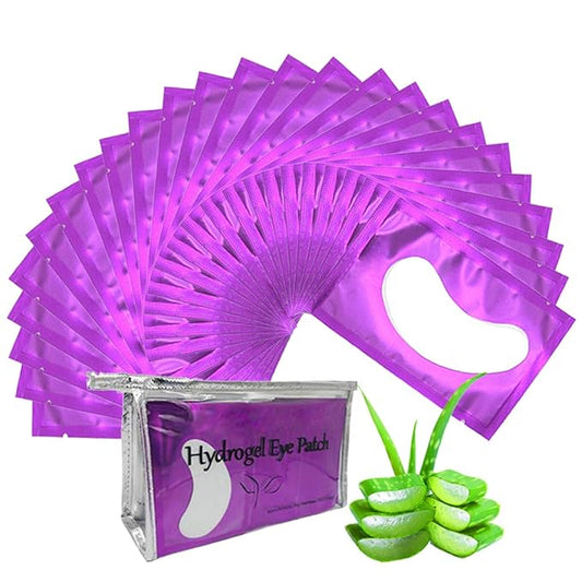 110 Pairs Under Eye Pads Gel Patch, Hydrogel Lash Patches Set for Eyelash Extension Supplies Tools