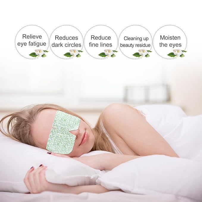 Steam Eye Mask, 15 Packs Hot Steam Eye SPA Mask for Dry Eyes, Travel Essentials & Relaxation Gifts for Women, Men Lavender Fragrance Warming Eye Patch