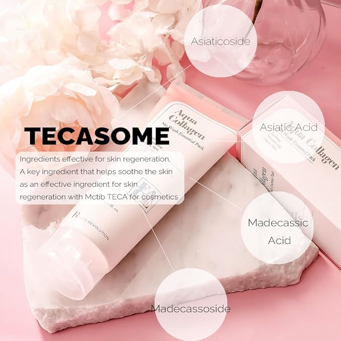 Gel Cream Mask Pack 150ml(5.07 fl.oz.) Fast absorption No wash No Patch Essential Face Mask Pack (Aqua Collagen)