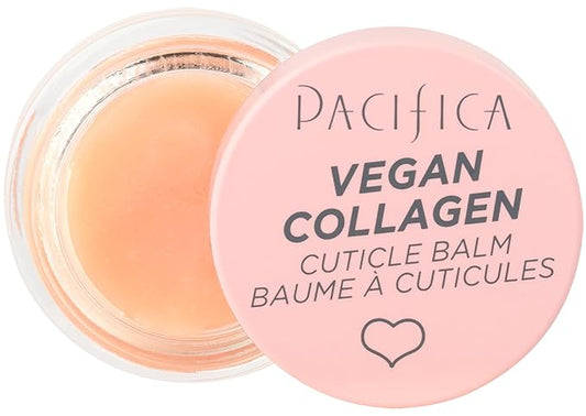 Pacifica Beauty Vegan Collagen Cuticle Balm, Bath and Body, Nail Care, Nail Repair for Dry Damaged Nails, Cuticle Cream, Cuticle Care, Nail Treatment, Skin Care, Body Care, 0.3 fl oz (1 Count)