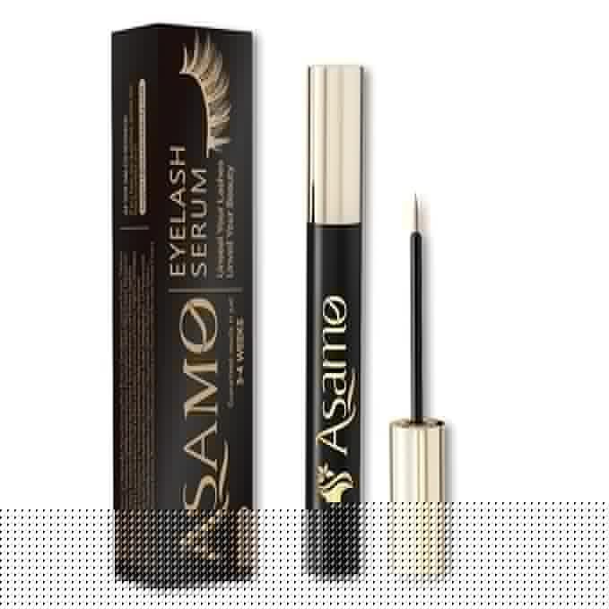 Natural Eyelash Growth Serum with 15 Plant Extracts, Lash Enhancement Formula