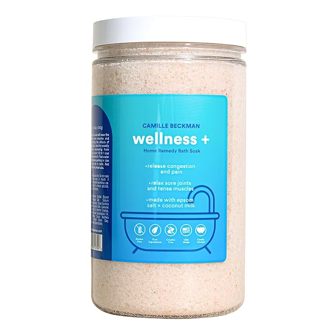 Camille Beckman Home Remedy Body Bath Soak, Wellness Plus, 36 Oz