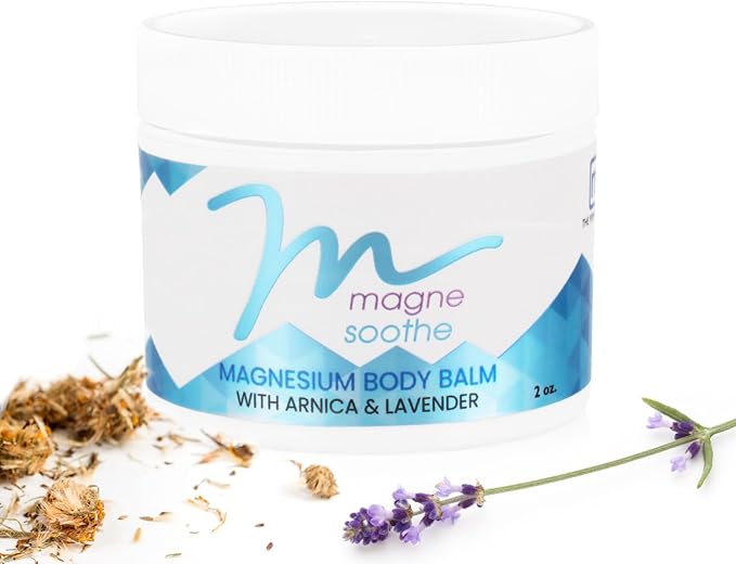 MagneSoothe Topical Magnesium Body Balm - 2 oz Jar