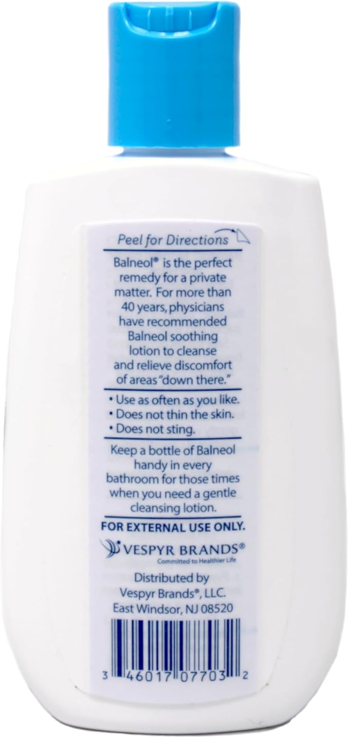 Balneol Hygienic Cleansing Lotion, 3oz Bottle (pack of 2)