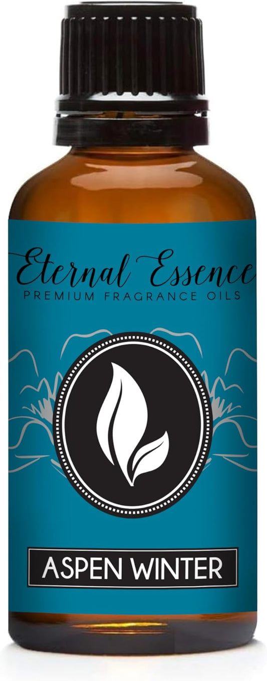 Eternal Essence Oils Aspen Winter 30ml Premium Fragrance Oil - for Candle, Soap Making, Aromatherapy, Diffusers, Home Care, & Humidifiers