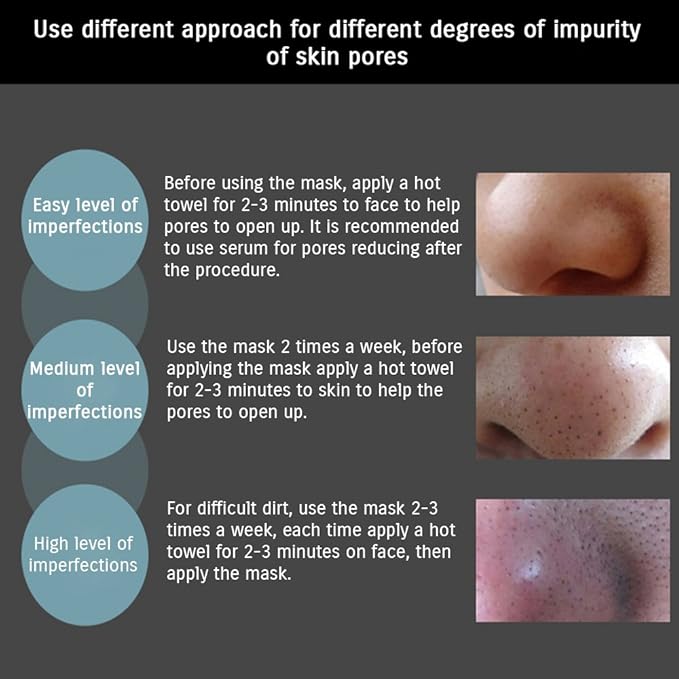 BIOAQUA Blackhead Remover Black Spots Mask Nose Pilaten Acne Purifying Peel Off Charcoal Deeply Cleanses Pores Skin