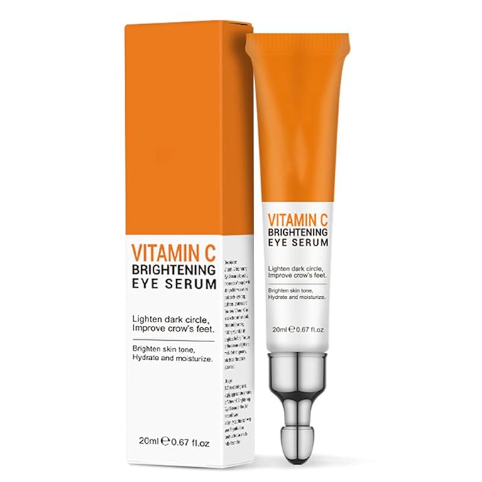 Vitamin C Eye Cream For Dark Circles, Under Eye Bag Cream Anti Aging Firming Creams For Women, Hydrating Eye Moisturizer Cream Reduce Fine Lines