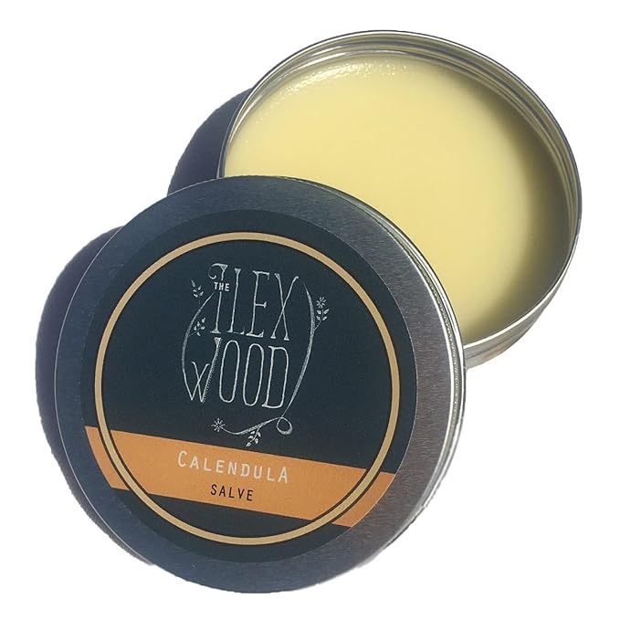 The Ilex Wood - Herbal Salve Gift Set for skin irritation, scrapes, bites, stings soothes skin, eczema, chapped hands. 3 x 100ml. Handmade, 100% Natural, Cruelty Free, Plastic Free.