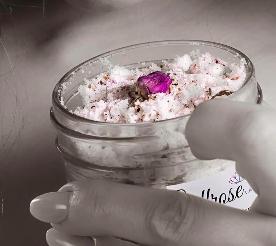 Handmade Saffron Skincare Gift Set, 5pc including Saffron Soap, Bamboo Soap Dish, Saffron Scrub, Saffron & Rose Facial Toner, Facial Oil, & Gua Sha