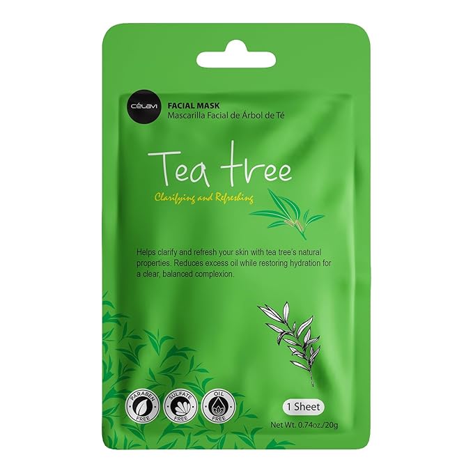 celavi Essence Facial Face Mask Paper Sheet Korea Skin Care Moisturizing 6 packs for each 6 flavors (New) K-Beauty Skincare 36 masks in a pack Made in Korea