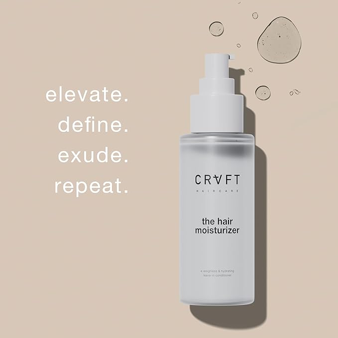 CRVFT Daily Leave-in Conditioner for Women [OIL] | Hair Serum/Moisturizer | For Dry and Damaged Hair | Anti Frizz Argan Oil Serum Scented [3.38oz]