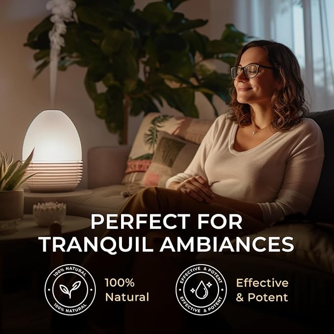 Gya Labs Calming Vetiver Essential Oil for Diffuser - 0.34 Fl Oz - 100% Pure Natural Premium Vetiver Oil for Body Comfort Aromatherapy, Candles Making Scent