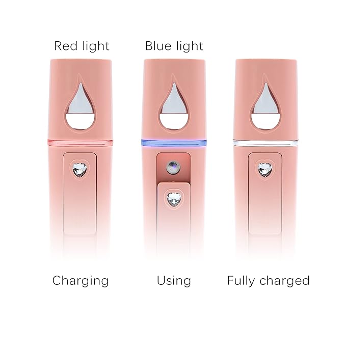 Nano Facial Mister Portable Mini Face Mist Handy Sprayer Automatic Eyelash Extensions Cool Facial Steamer
