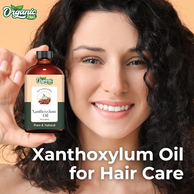Xanthoxylum (Zanthoxylum) Oil | Pure & Natural Steam Distilled Essential Oil for Aroma, Diffusers & Massage- 30ml/1.01fl oz